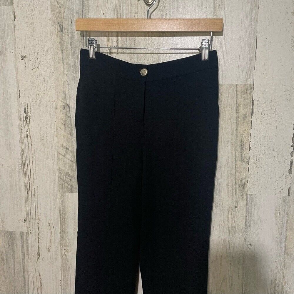 Ted Baker High Waist Straight Ankle Trouser size 0 - Black NWT - Picture 2 of 9